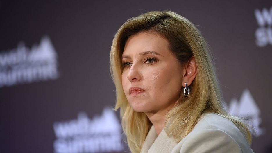 Web Summit 2022 - Day Two
Lisbon , Portugal - 3 November 2022; Olena Zelenska, First Lady of Ukraine, speaks to the press during day two of Web Summit 2022 at the Altice Arena in Lisbon, Portugal. (Photo By Stephen McCarthy/Sportsfile for Web Summit via Getty Images)
Stephen McCarthy
websummit, web summit 2022, lisbon2022