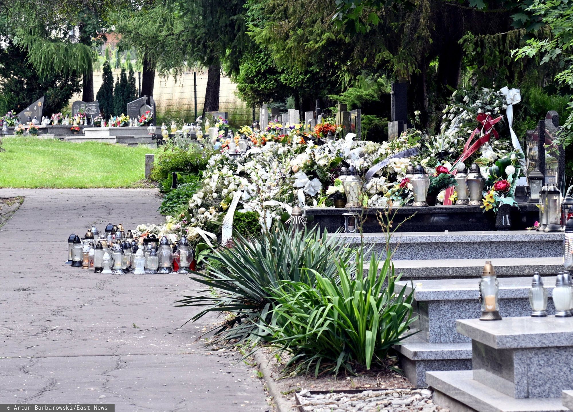 Grób Patryka Perettiego