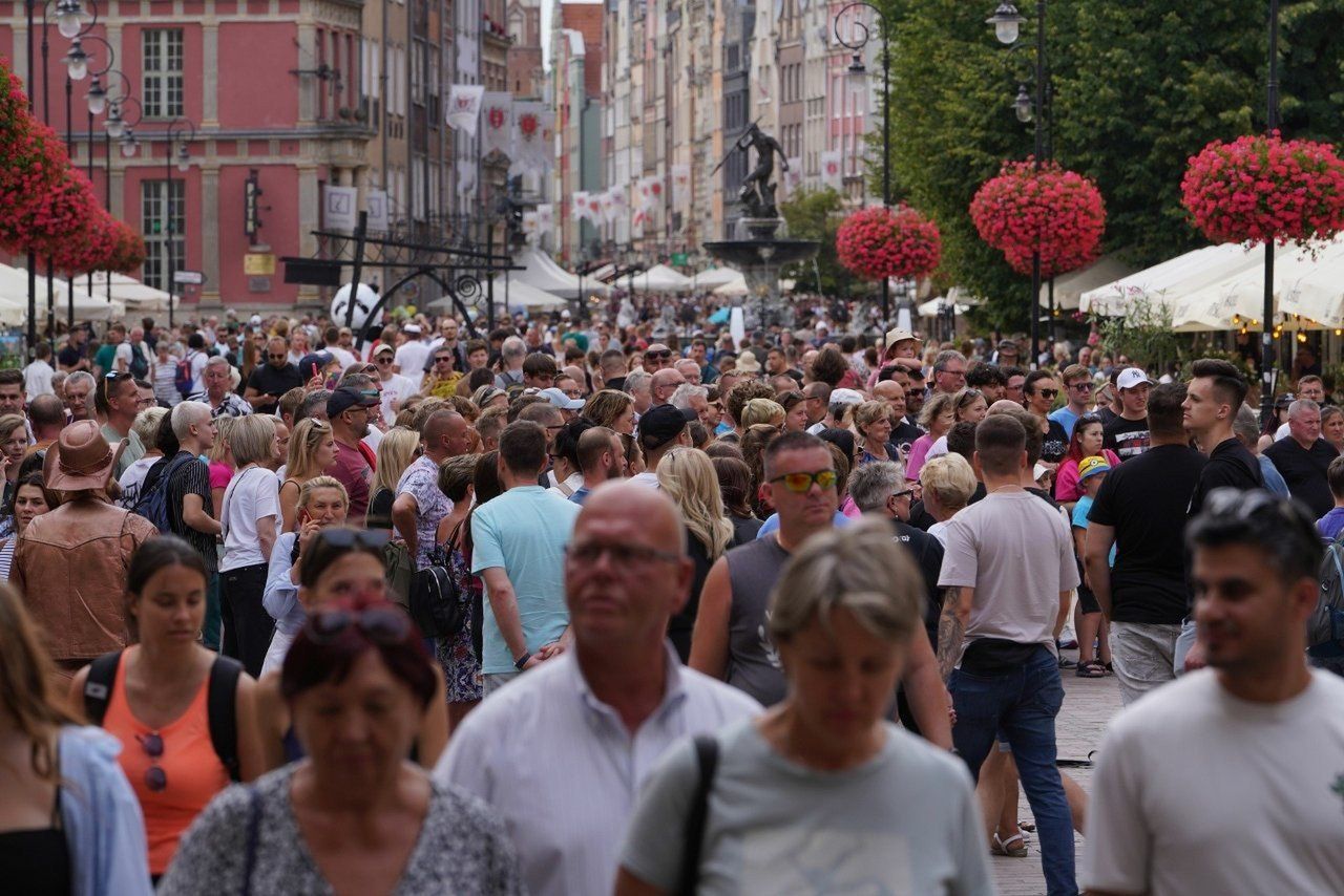 Turystyczne Główne Miasto w Gdańsku