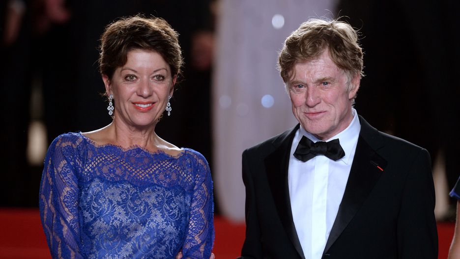 Robert Redford i Sibylle Szaggars