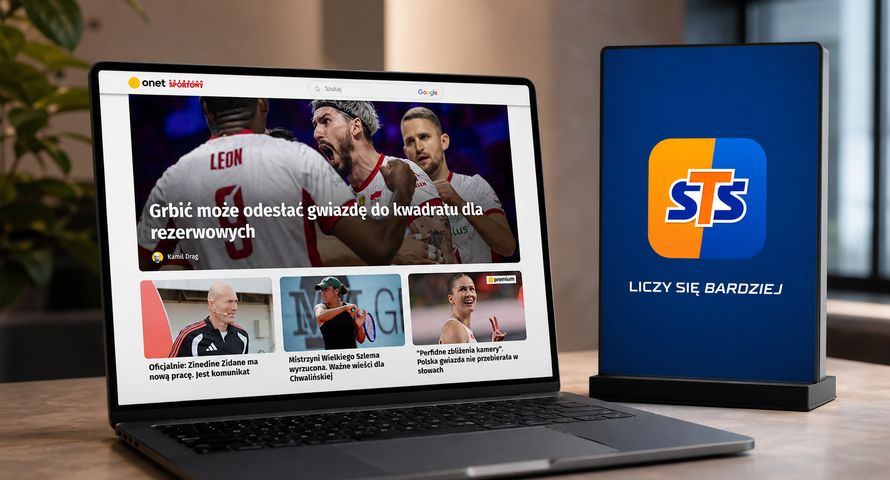 STS sponsorem wszystkich programów wideo Przeglądu Sportowego Onet