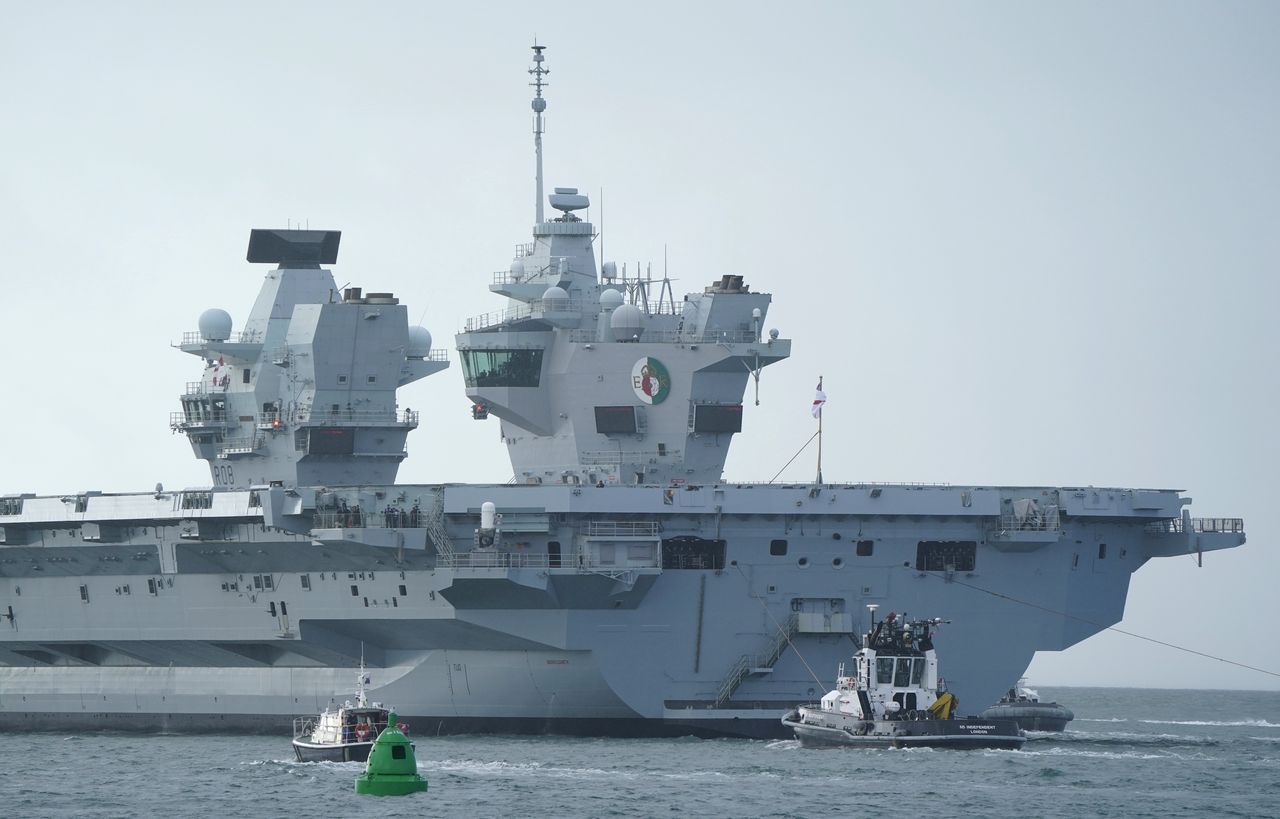 HMS Queen Elizabeth - zdjęcie ilustracyjne
