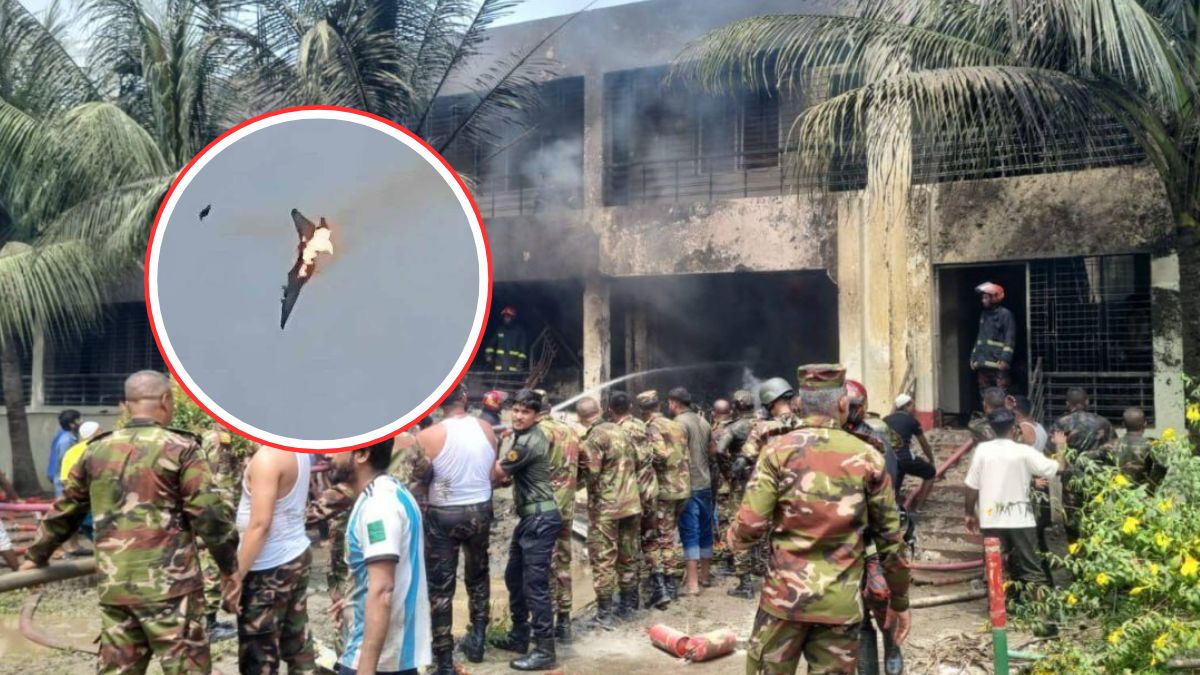 Katastrofa myśliwca w Dhace. 18 ofiar śmiertelnych