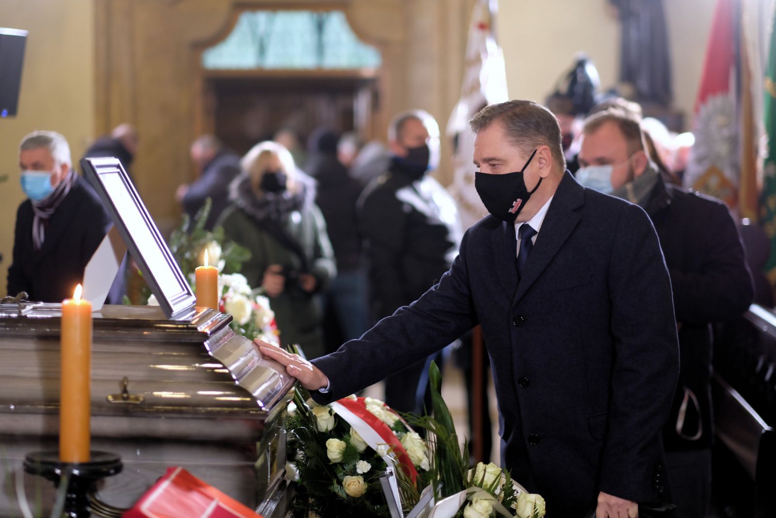 Pogrzeb Andrzeja Rozpłochowskiego