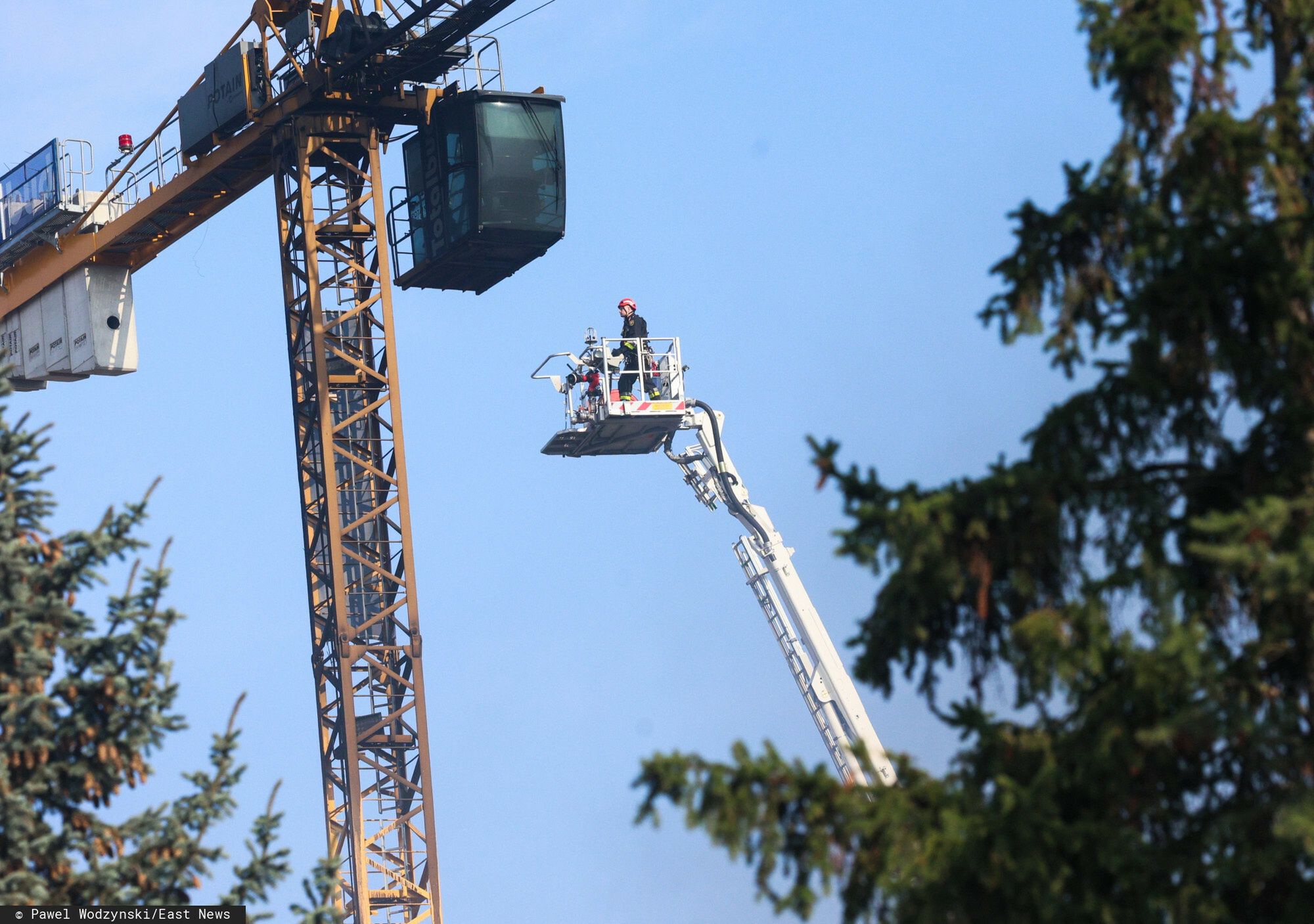 Pożar na Białołęce