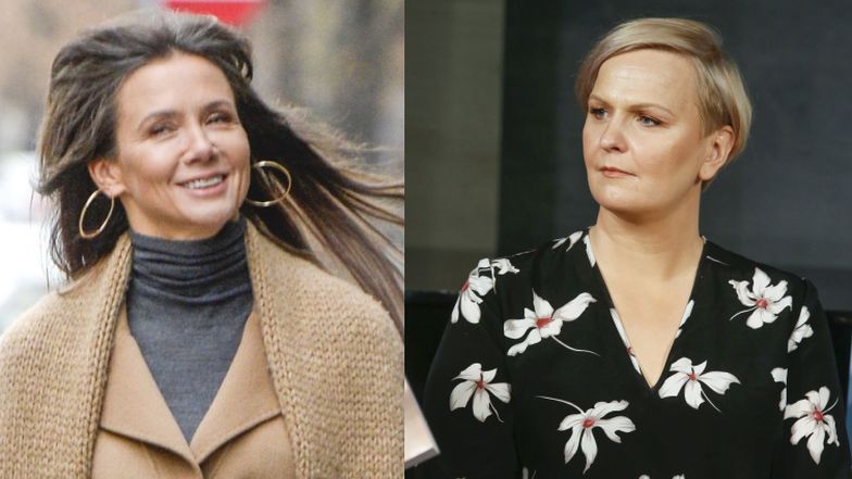 Kinga Rusin zaczepia Otylię Jędrzejczak