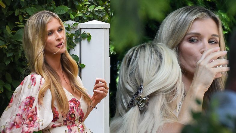 Joanna Krupa na lunchu w modnej restauracji