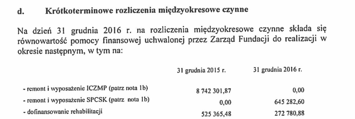 Fundacja TVN "Nie jesteś sam". Sprawozdania finansowe