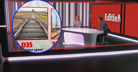 Tory do obozu Auschwitz jako ilustracja do materiału. Holendrzy przepraszają.