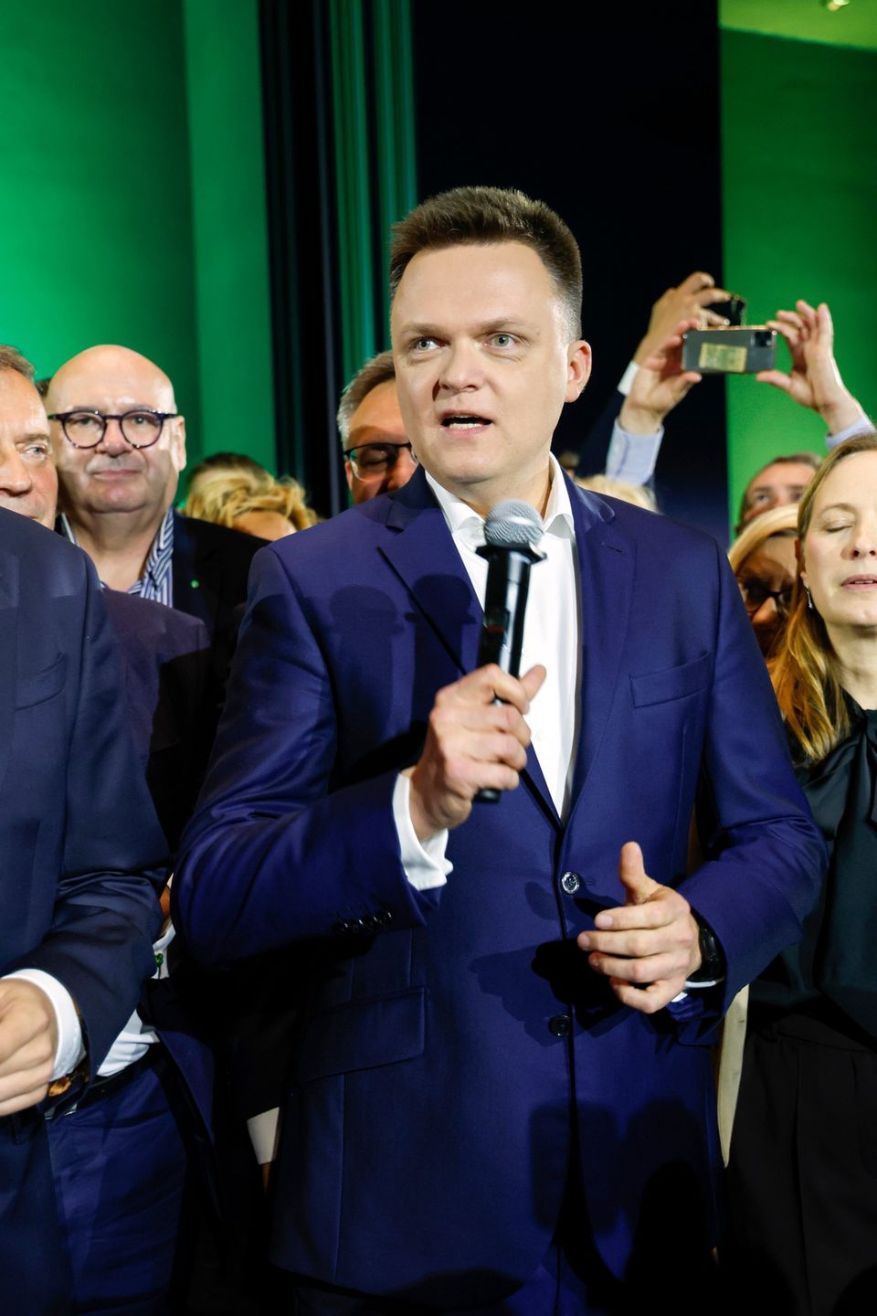 Szymon Hołownia zabrał córkę do pracy
