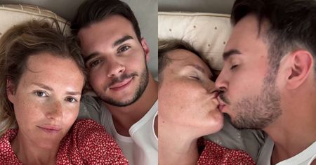 Olga Frycz epatuje miłością na całuśnych fotkach z młodszym o 9 lat narzeczonym