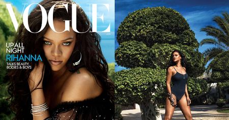 Rihanna powraca na okładce amerykańskiego "Vogue'a"