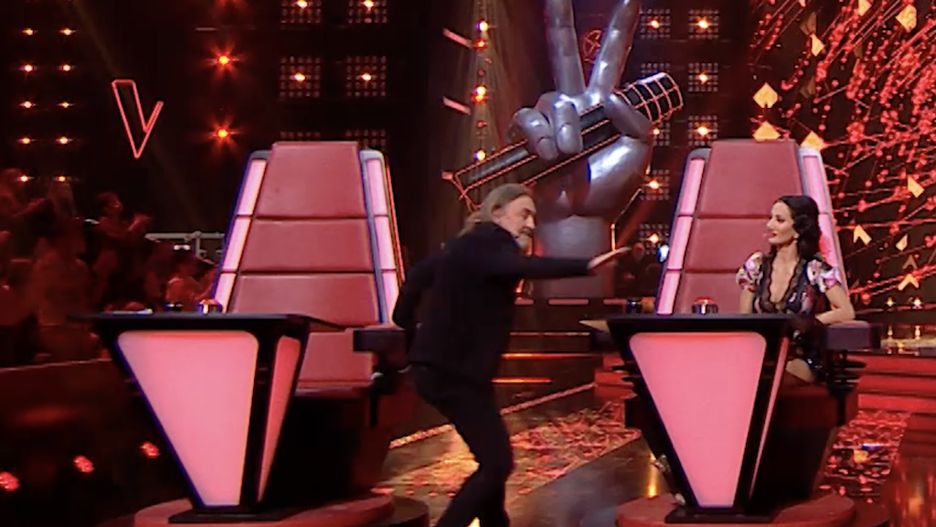 Marek Piekarczyk zaskoczył w "The Voice"