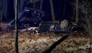 Tragiczny wypadek w Jawiszowicach. 19-letni kierowca zginął na miejscu