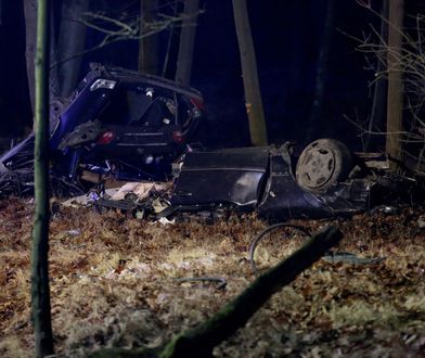 Tragiczny wypadek w Jawiszowicach. 19-letni kierowca zginął na miejscu
