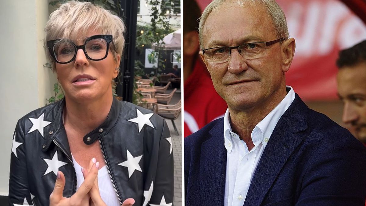 Na zdjęciu od lewej: Paulina Smaszcz i Franciszek Smuda