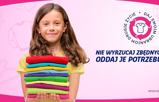 23 tony niepotrzebnych ubrań w akcji Vanisha „Daj swoim ubraniom drugie życie”