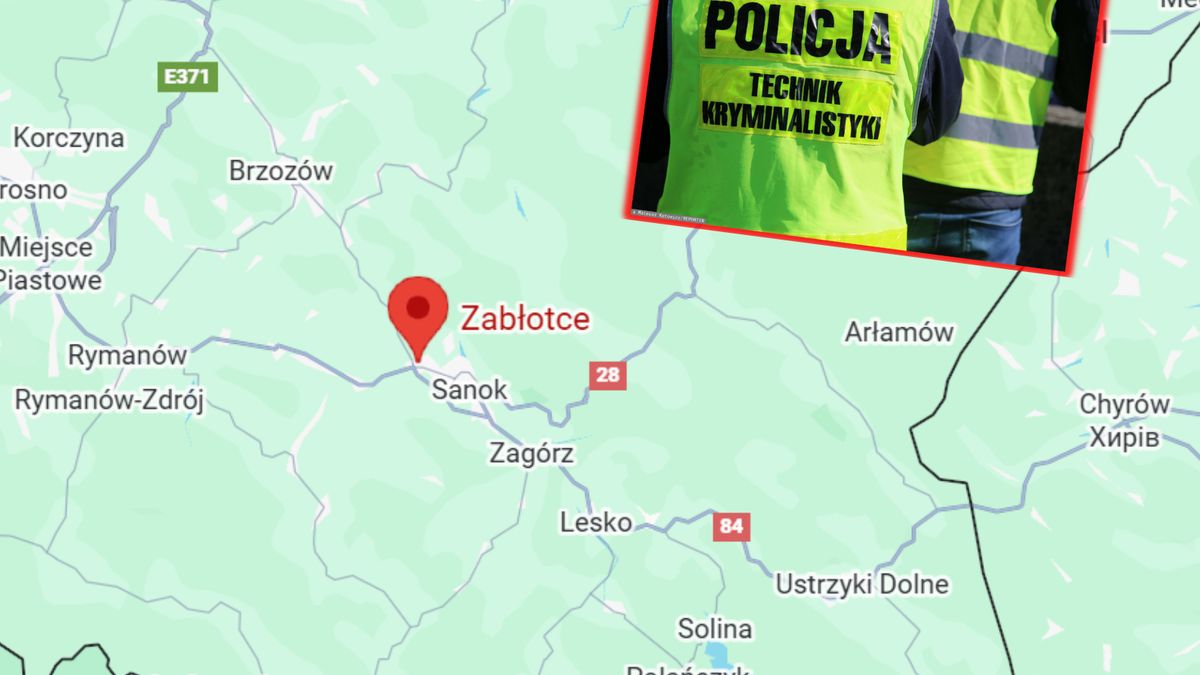 Zwłoki 18-latka w Zabłotcach koło Sanoka