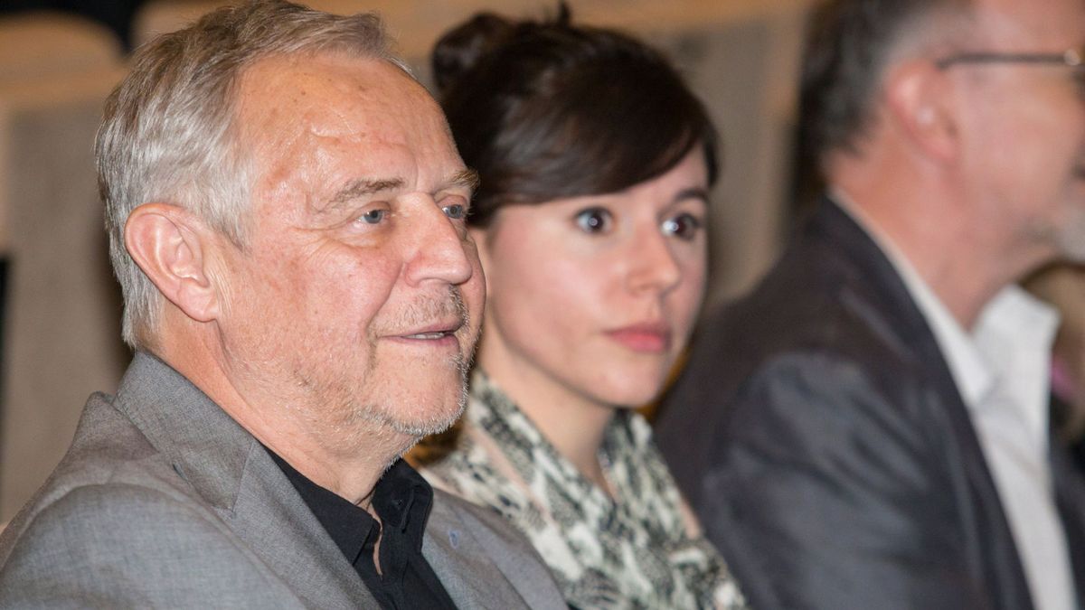 Marek Kondrat z żoną, Antoniną Kondrat