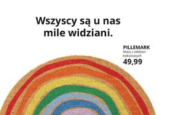 Ikea włącza się do walki o prawa osób LGBT+ poprzez tęczową wycieraczkę do butów