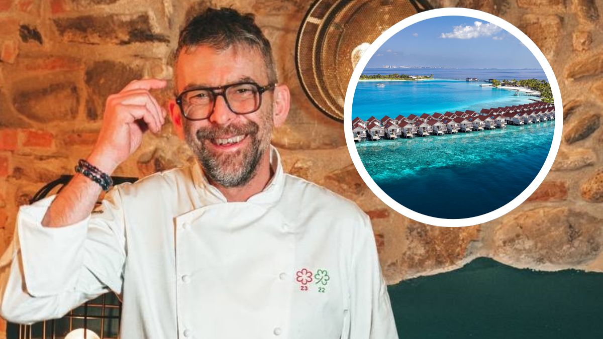 Znany szef kuchni gotuje na Malediwach