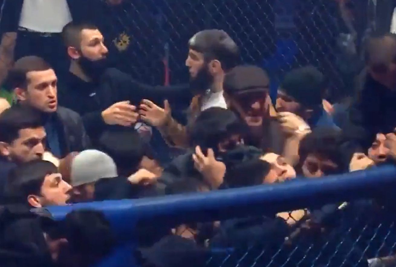 Awantura na gali MMA w Moskwie