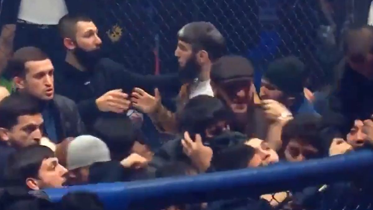 Awantura na gali MMA w Moskwie