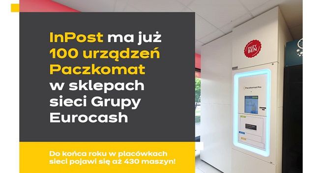 Paczkomaty w sklepach z alkoholem. Jest już 100 takich maszyn