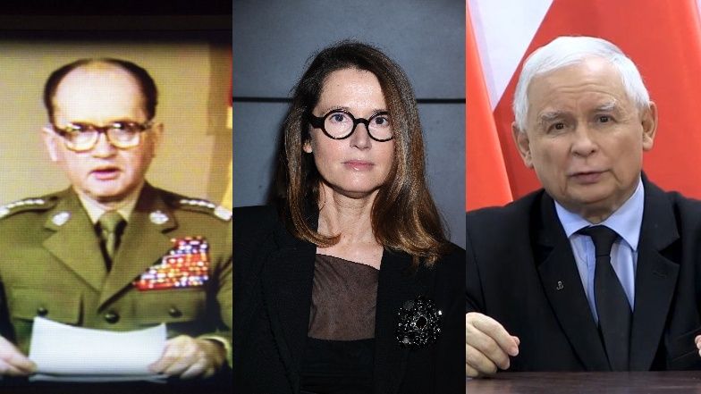 Monika Jaruzelska porównuje Kaczyńskiego do swojego ojca