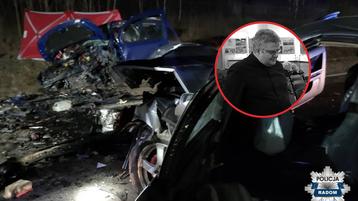 Ks. Jarosław Wypchło zginął w wypadku samochodowym 
