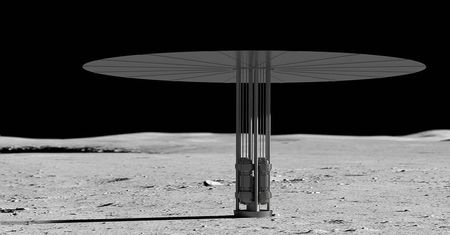 Księżyc z własną elektrownią jądrową. NASA przedstawiła plany