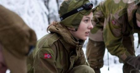 Dziewczyny z norweskiej armii. Ładne?