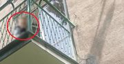 Dwulatek sika z balkonu. Rodzice nie widzą w tym problemu