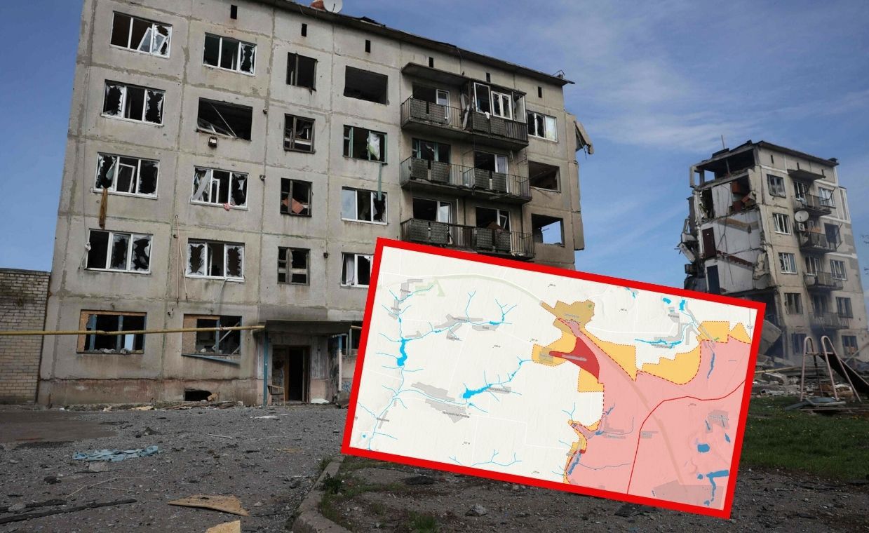 Geolocational recordings published on April 25 indicate that Russian forces entered the center of Sołowjowo (northwest of Awdijiwka). Stock photo