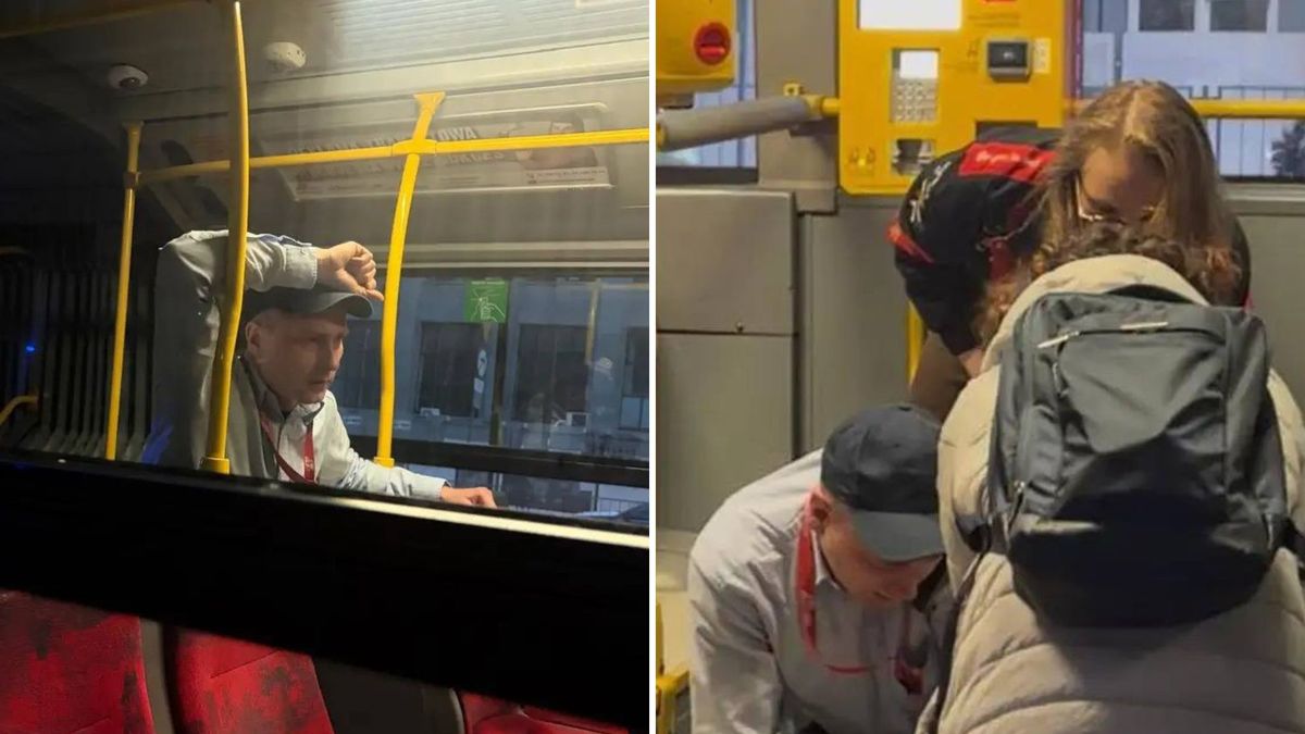 Dramatyczna akcja ratunkowa w autobusie