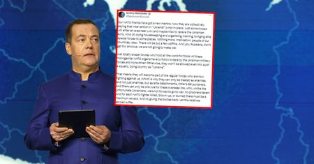 Misja NATO w Ukrainie. Miedwiediew wpadł w szał