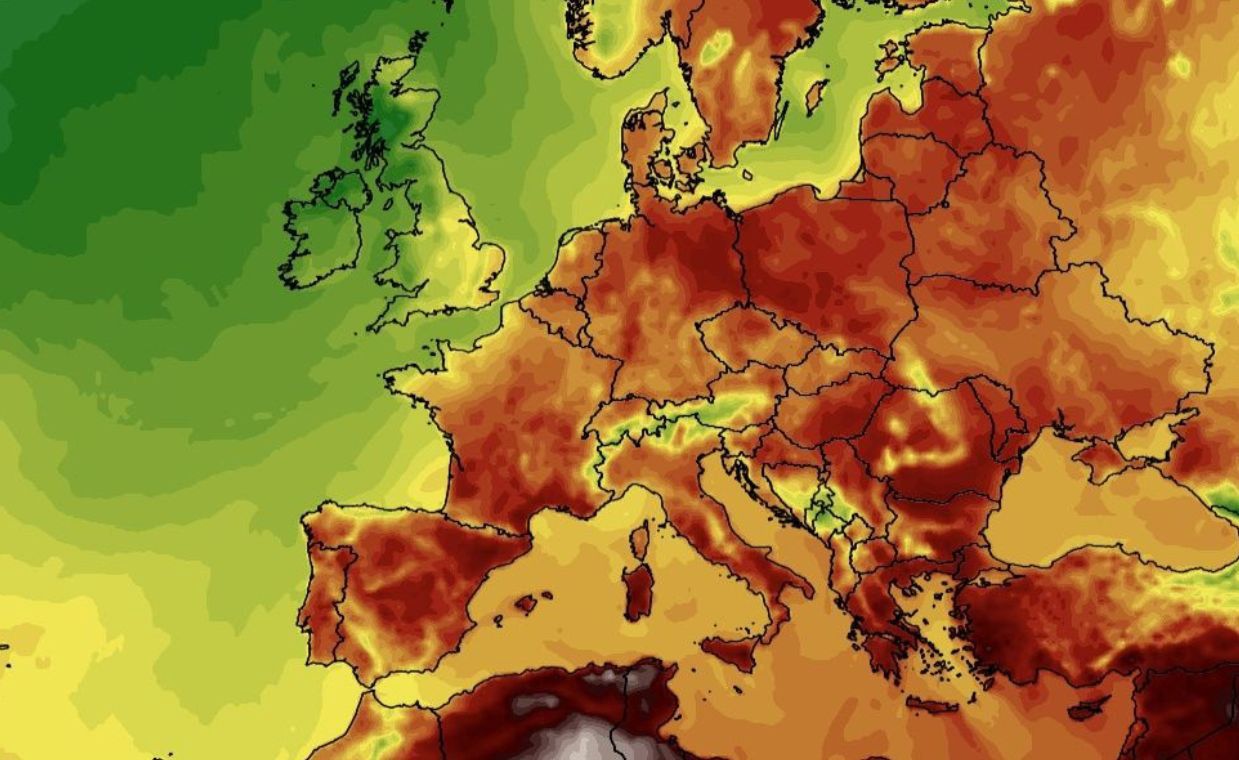 Nadciąga piekielny upał. Wszystko widać na mapach