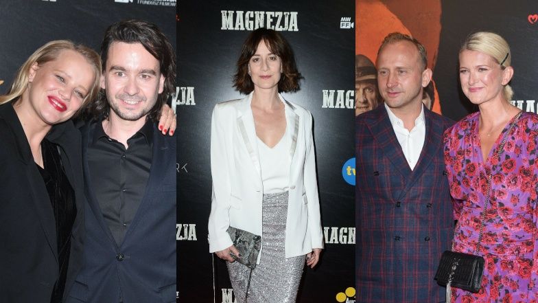 Gwiazdy na premierze "Magnezji"