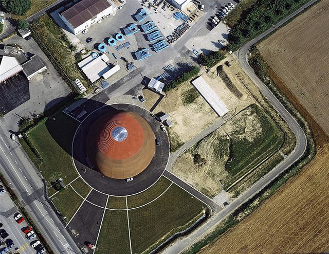 Ośrodek badań CERN widziany z góry | fot. Ars Electronica  | lic. CC - flickr.com