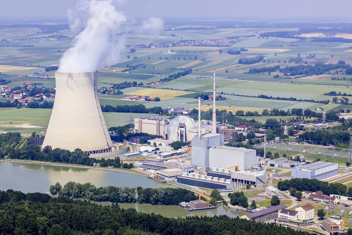 Wyciek w elektrowni jądrowej w Niemczech