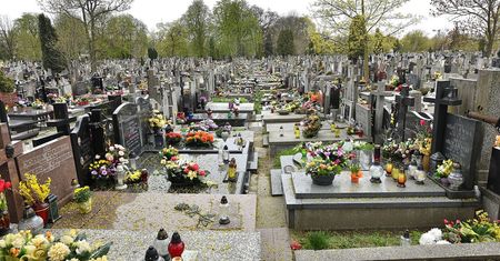 Skandal na cmentarzu w Grudziądzu. Policjanci zatrzymali 32-latka