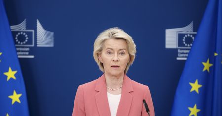 Von der Leyen celem Rosjan. "Zła ciocia"