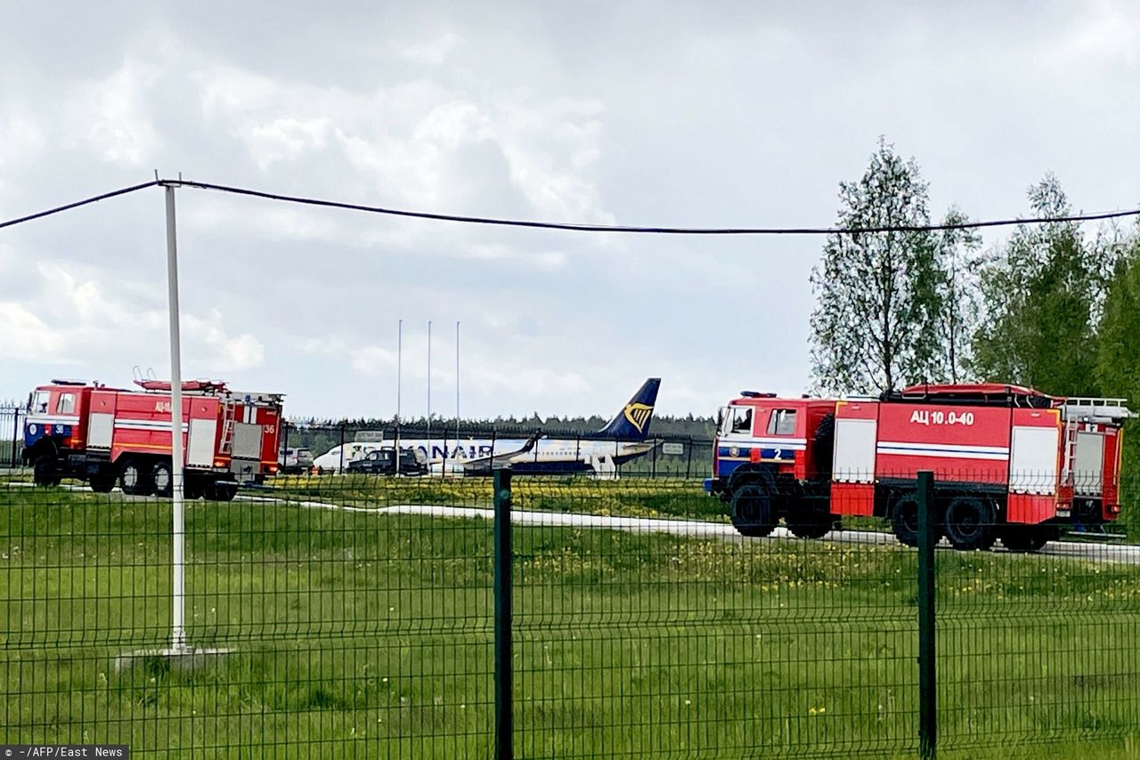 Polski samolot zmuszony do lądowania w Mińsku. "To atak na unijnego przewoźnika"