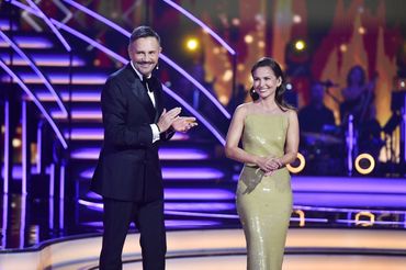 Krzysztof Ibisz i Paulina Sykut-Jeżyna 