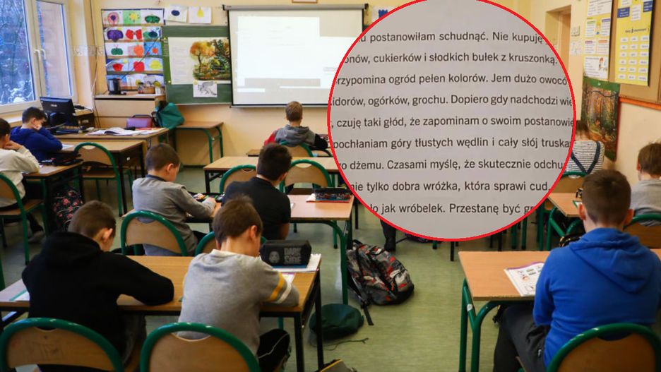 Dyktando dla czwartoklasistów oburzyło wielu rodziców