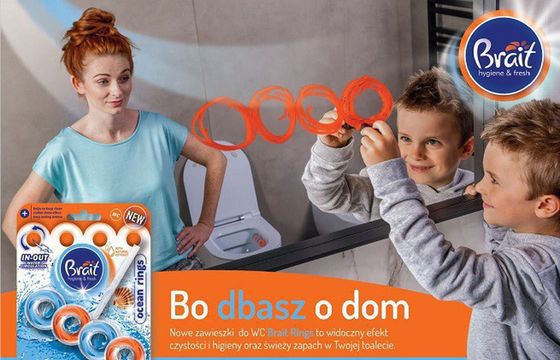 Brait promuje chemię gospodarczą hasłem „Bo dbasz o dom”