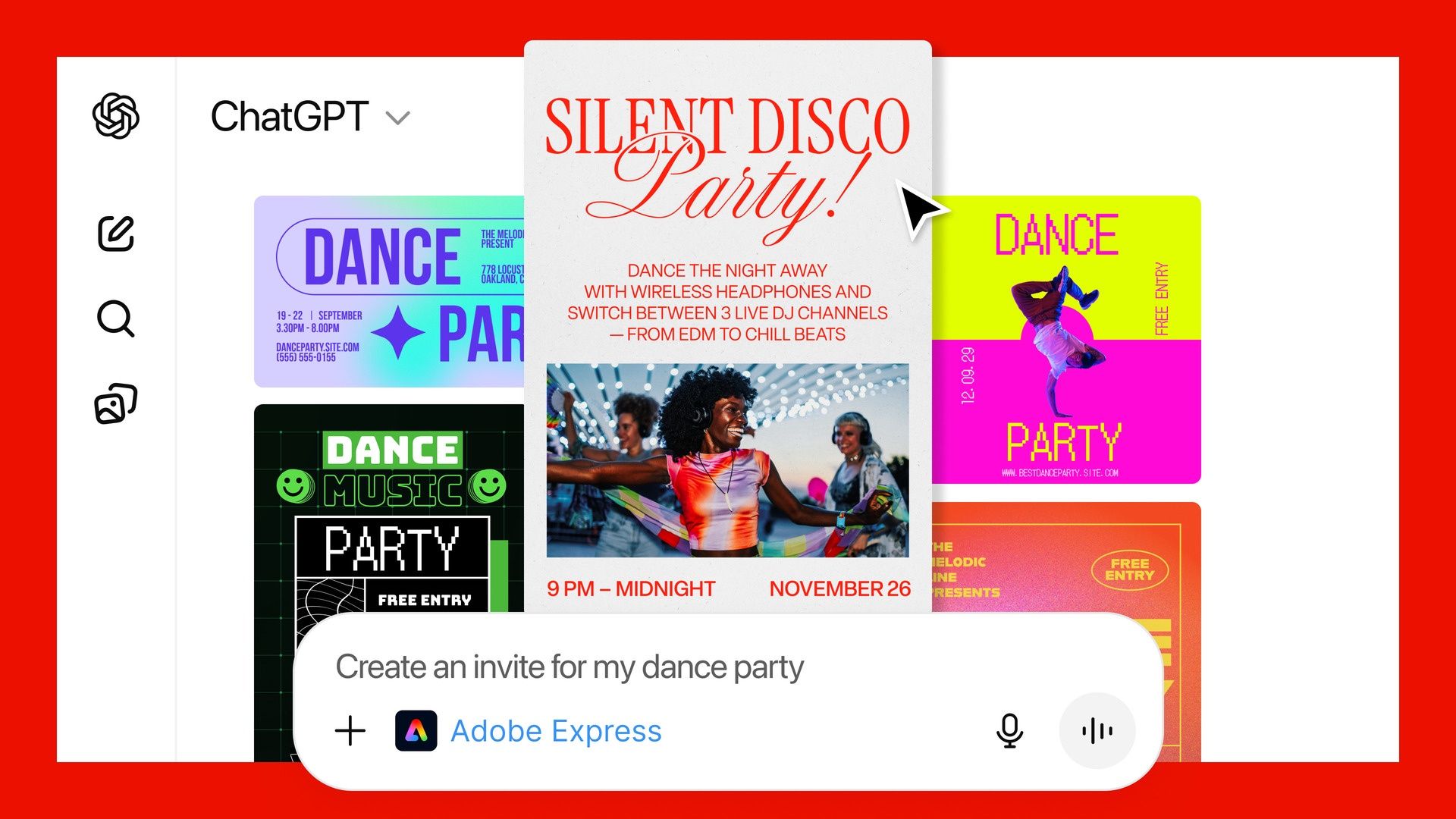 Integracja Adobe Express i ChatGPT pomoże w tworzeniu grafik