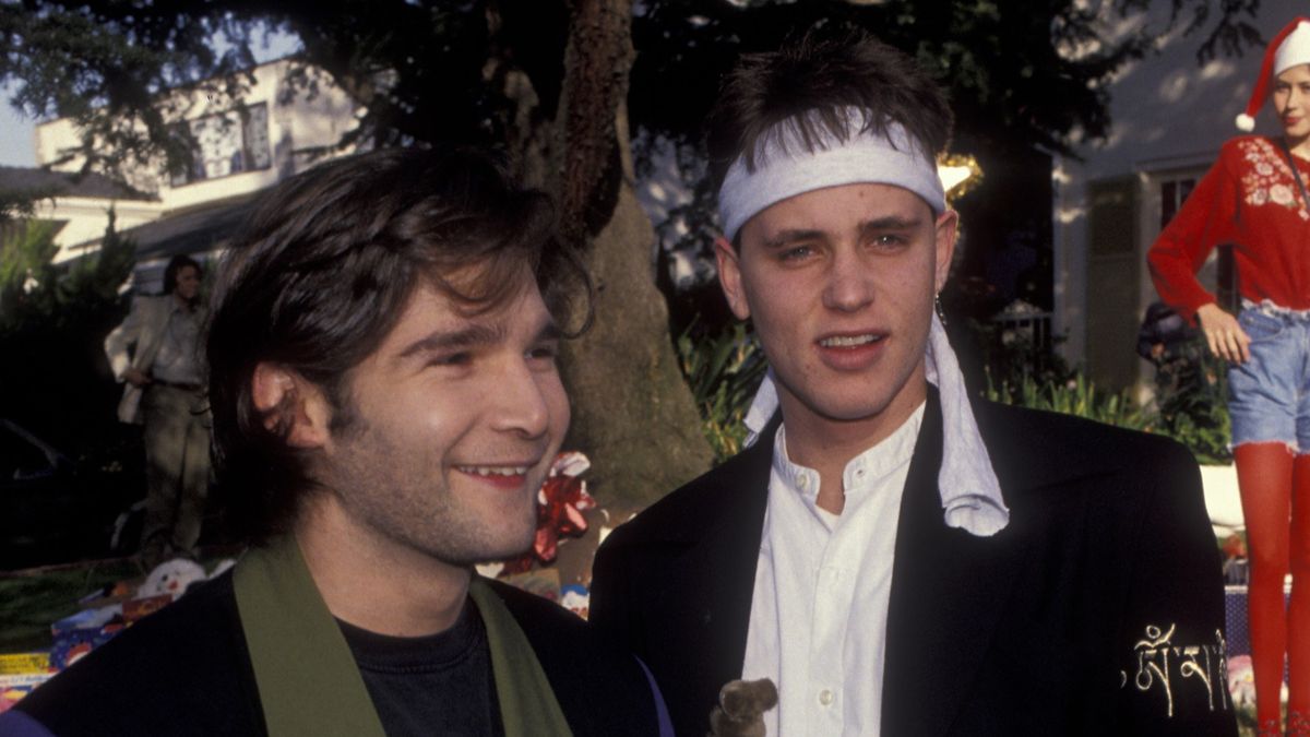 Corey Feldman i Corey Haim, 1992 r.