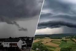 Zdjęcia budzą grozę. Pokazują, jak burze suną nad Polską