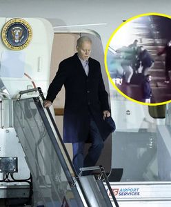 Joe Biden w Polsce. Jego współpracownik nagle runął na ziemię